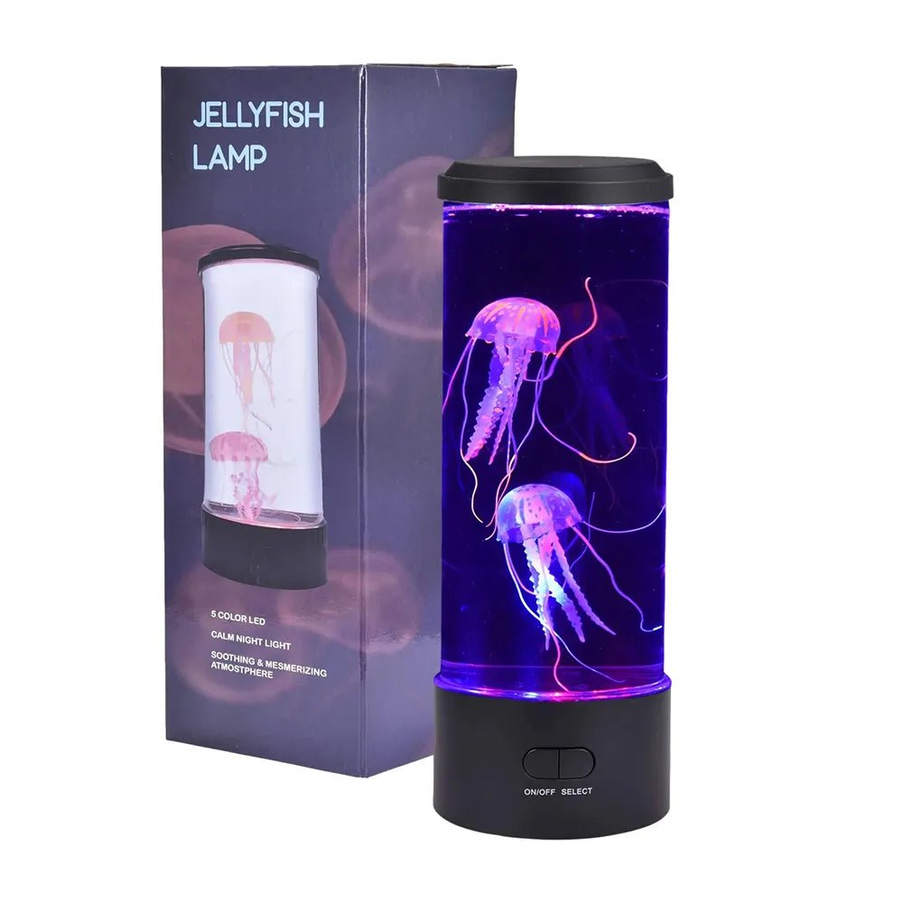 LED manetakvarium bordslampa nattljus