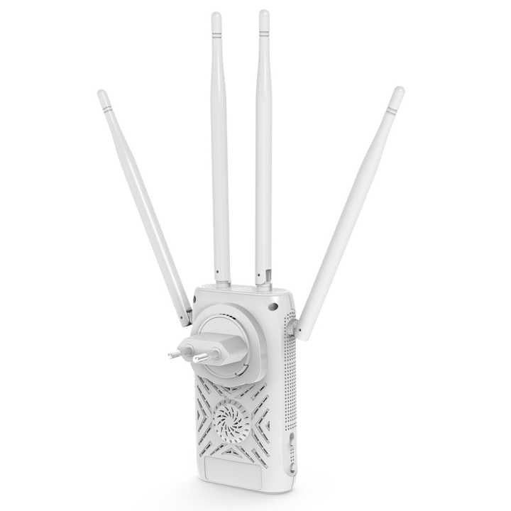 Trådlös Plug In Wifi Internet Repeater Signal Räckvidd Booster Extender