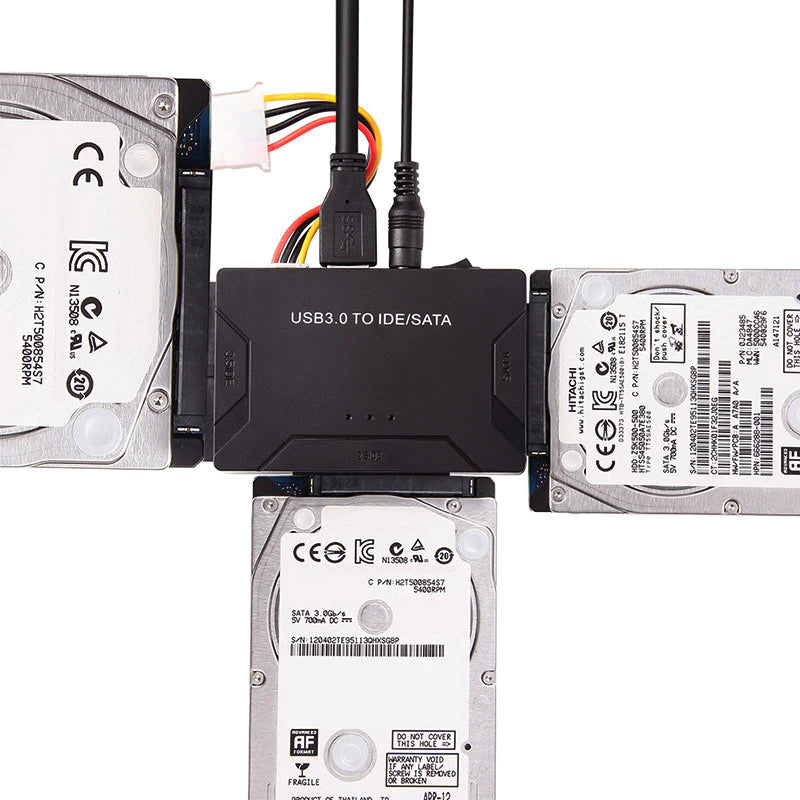 USB 3.0 till IDE/SATA hårddiskadapter