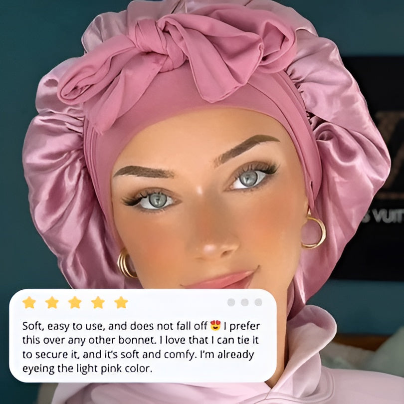 Hela Natten Silk Bonnet