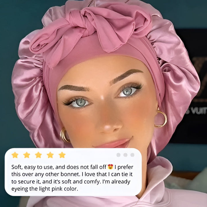 Hela Natten Silk Bonnet
