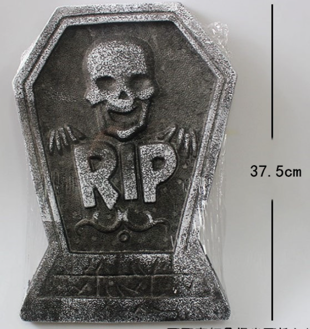 Halloween Gravstenar med Staket