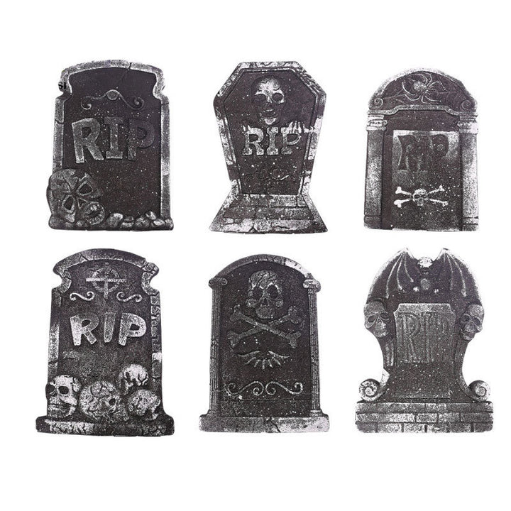Halloween Gravstenar med Staket