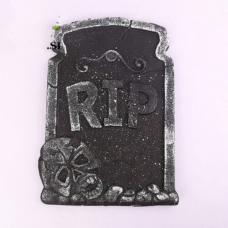 Halloween Gravstenar med Staket