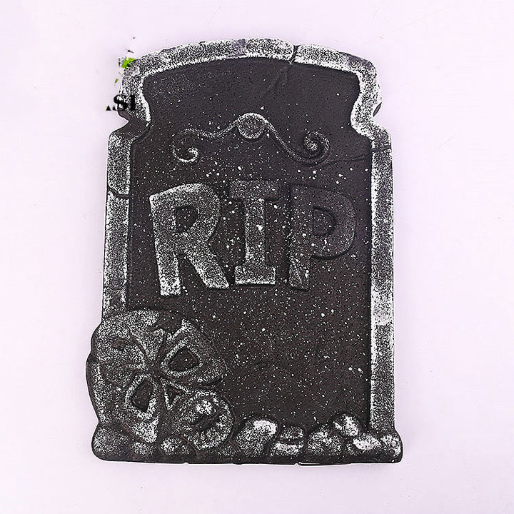 Halloween Gravstenar med Staket