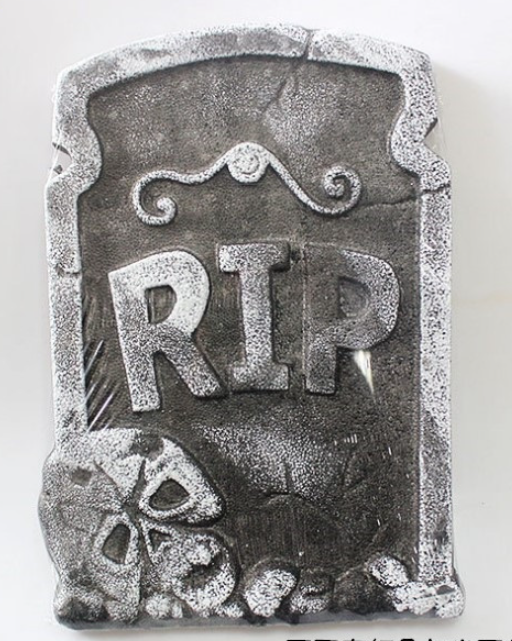 Halloween Gravstenar med Staket
