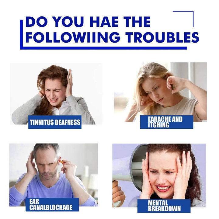 2 Set Tinnitus Ringtörningar Öron Droppar