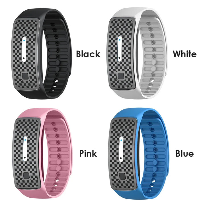 Ultraljudsmyggavvisande armband - USB-laddning