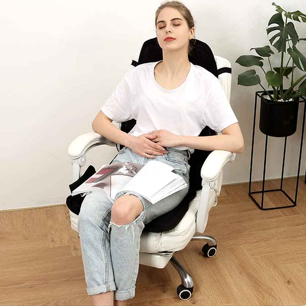 Moderiktig Massagefåtöljskudde med Värmd Nackkudde