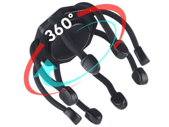 Bläckfiskhuvudmassagerare