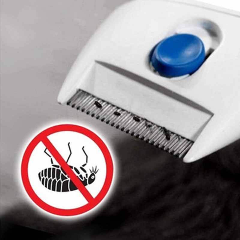 Elektrisk loppa- och fästingborttagare för husdjur