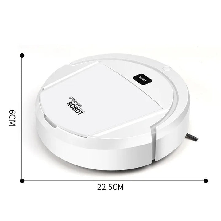 Smart robotdammsugare med ultra-tyst rengöring och HEPA-filtrering
