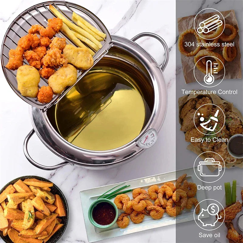 Master Fryer med Termometer