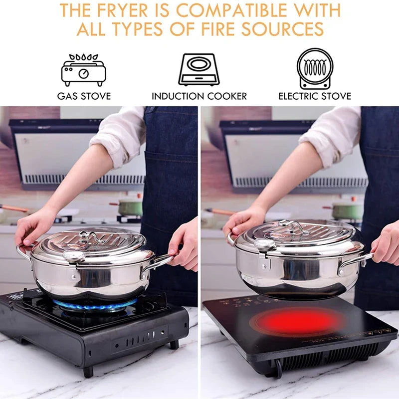 Master Fryer med Termometer