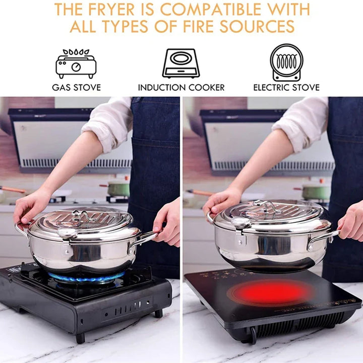 Master Fryer med Termometer