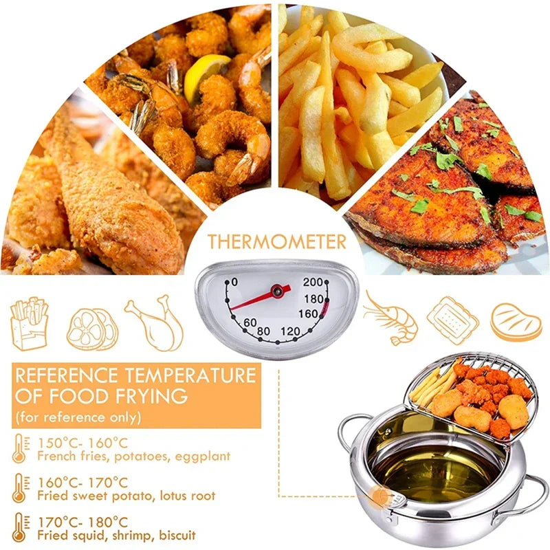 Master Fryer med Termometer