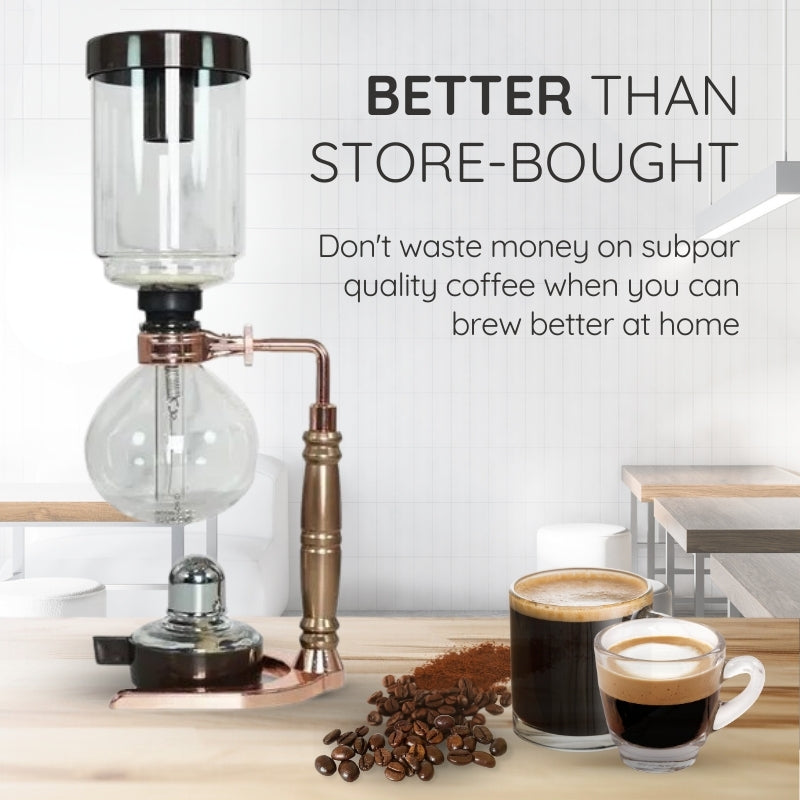 Japansk Syphon Kaffebryggare