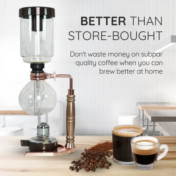 Japansk Syphon Kaffebryggare