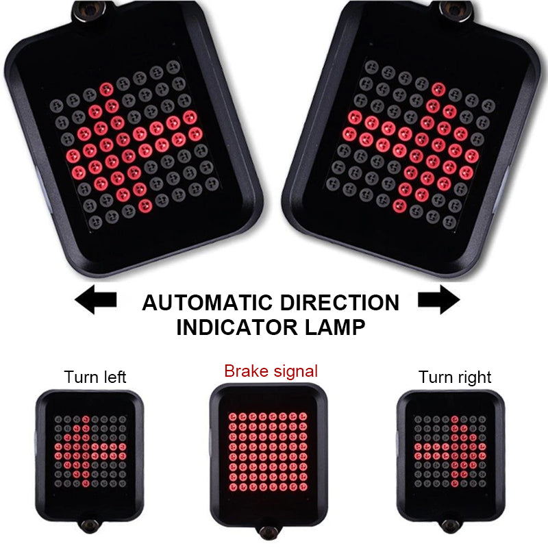Intelligenta LED-cykelblinkers