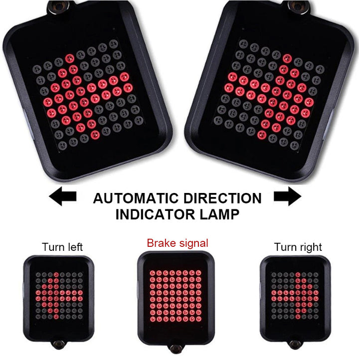 Intelligenta LED-cykelblinkers