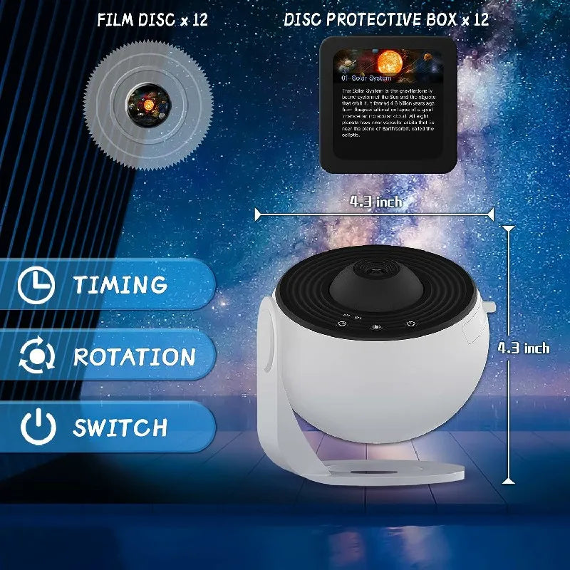 360° Planetarium Projektor | Förbättrad avkoppling och stresslindring