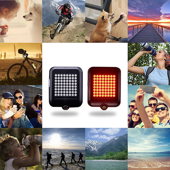 Intelligenta LED-cykelblinkers