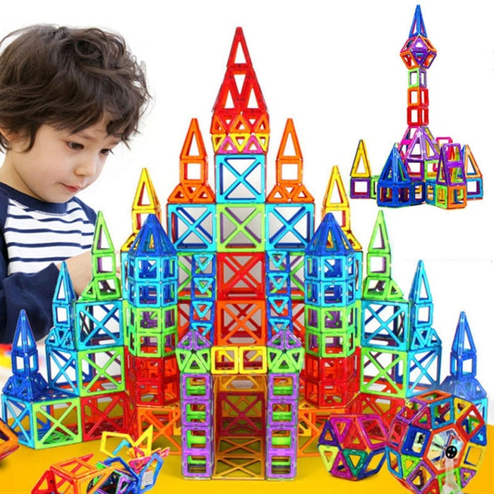 Leksak Mini Magnetiska Byggblock