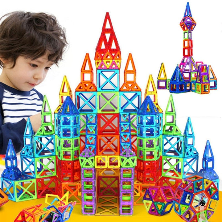 Leksak Mini Magnetiska Byggblock