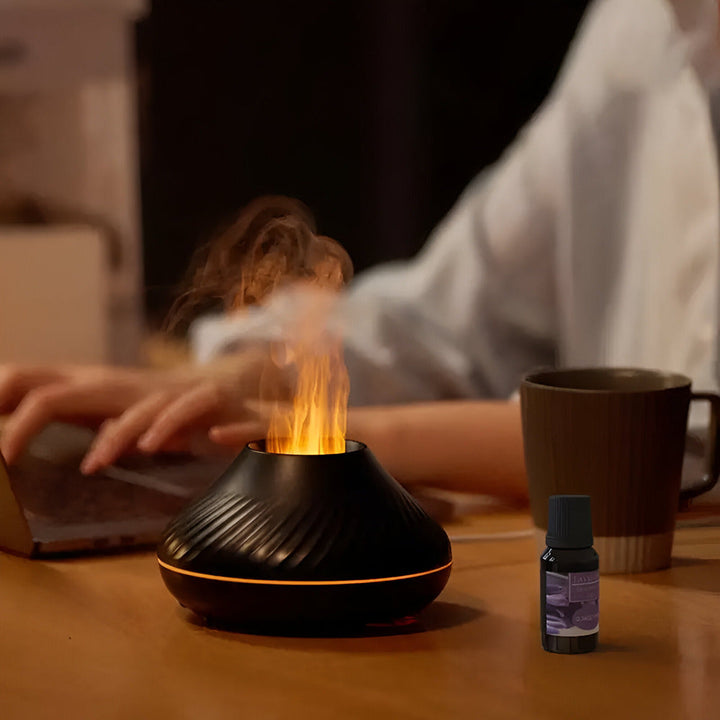 Premium Ultrasonic Aroma Diffuser och Luftfuktare för Aromaterapi