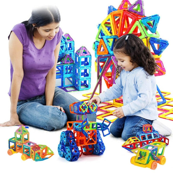 Leksak Mini Magnetiska Byggblock