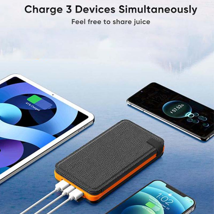 25000mAh högpresterande solkraftbank - snabbladdning