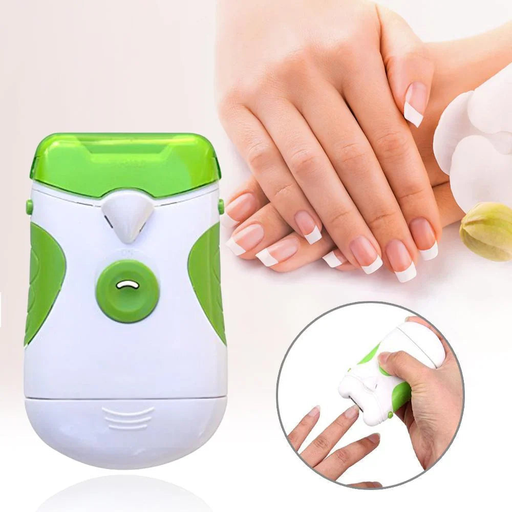 Elektrisk Nagelklippare med Precision LED-lampa