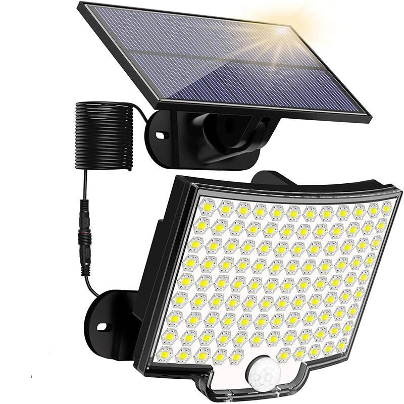 106 LED Solcell Utomhusbelysning Med Rörelsesensor