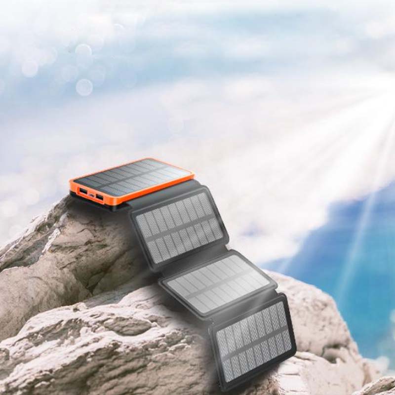 25000mAh högpresterande solkraftbank - snabbladdning