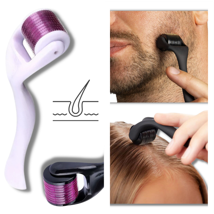 Dermal Roller För Hår Och Skäggtillväxt