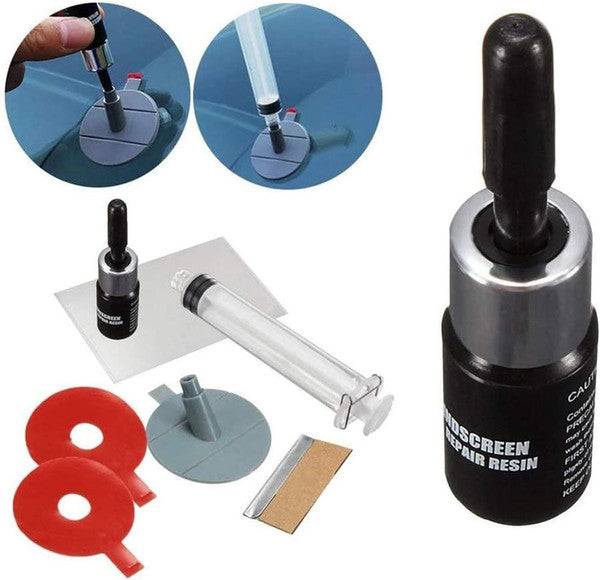 Glas- och vindrute reparationskit
