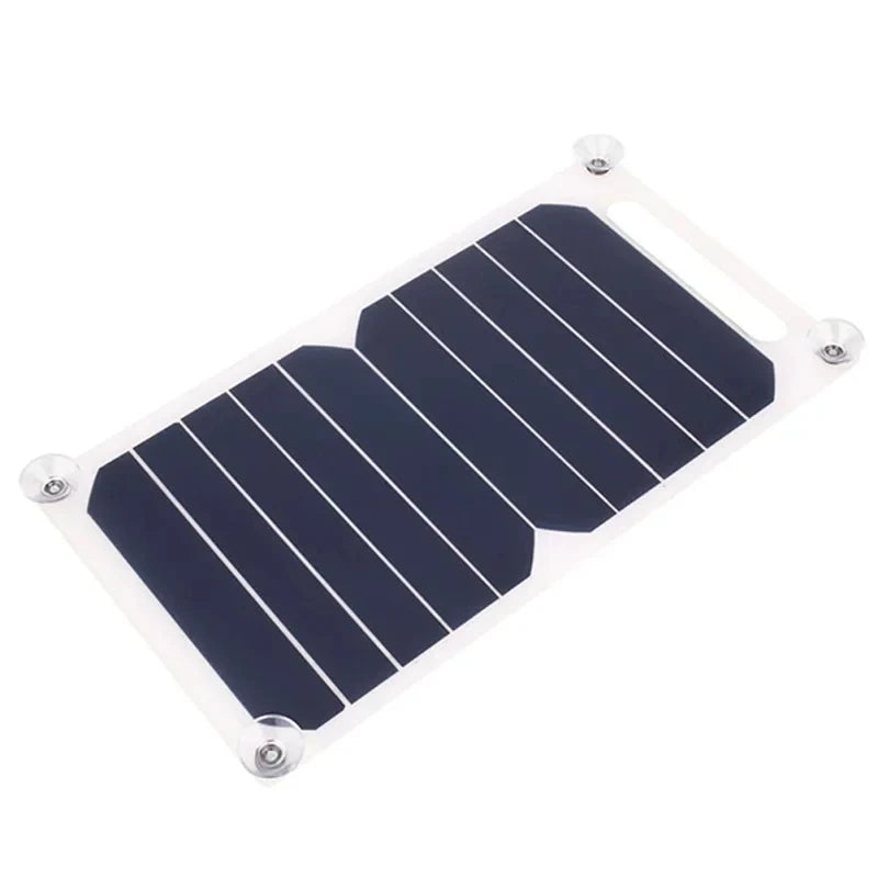 Solpanel med bärbar USB-batteri, vattentät