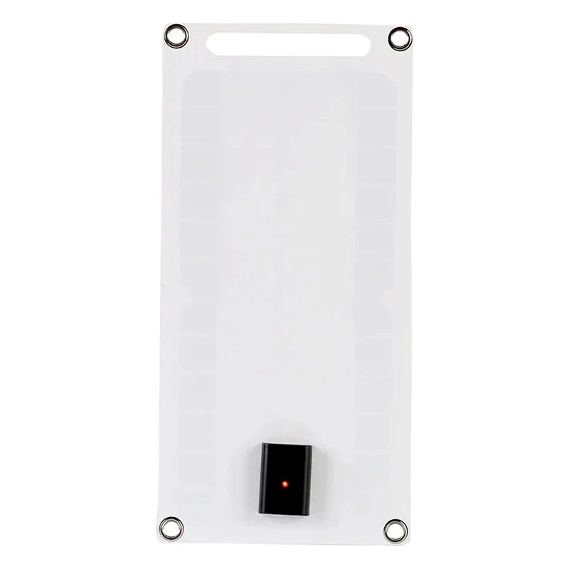 Solpanel med bärbar USB-batteri, vattentät