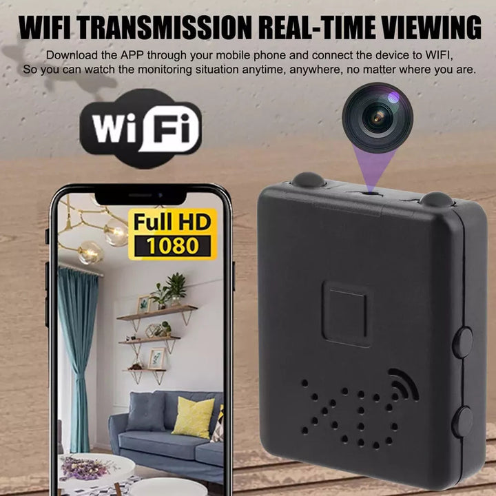 Mikro HD Videokamera med WiFi och Ljud