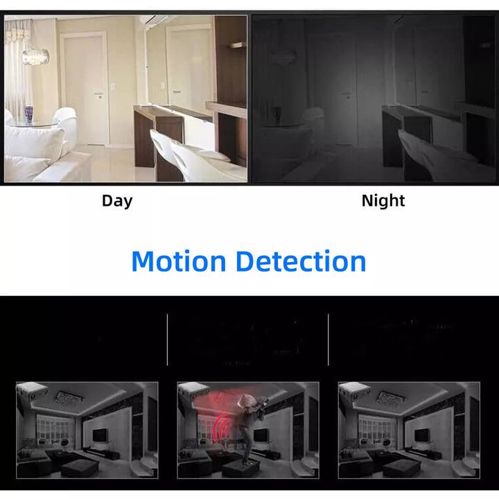 Mikro HD Videokamera med WiFi och Ljud