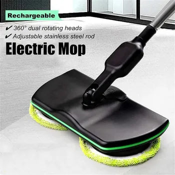Trådlös Elektrisk Spin Mopp Golvrengörare