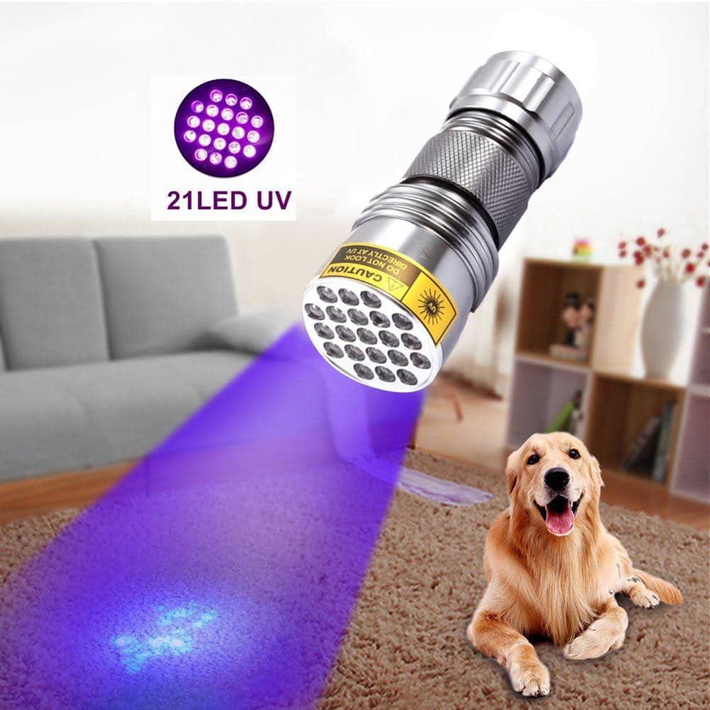 Kraftfull 21 LED fick UV-lampa