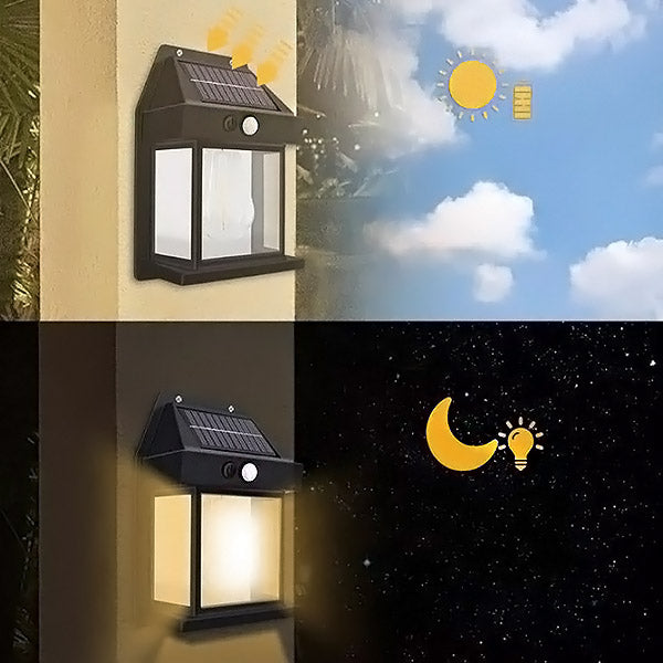Utomhus Solenergi LED-lampor med Rörelsesensor