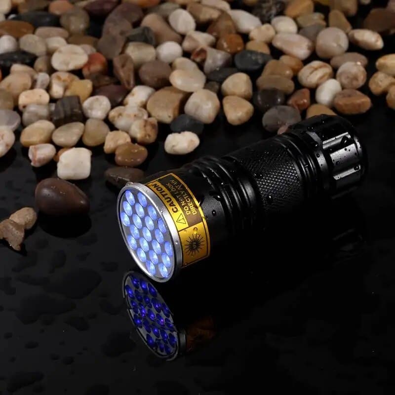 Kraftfull 21 LED fick UV-lampa