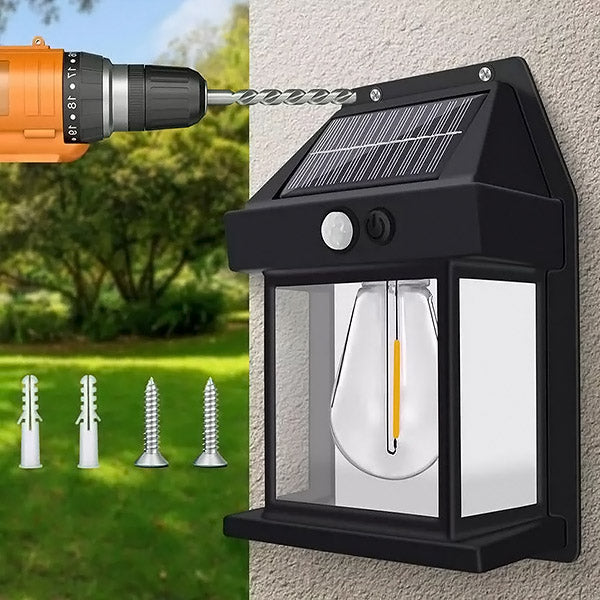 Utomhus Solenergi LED-lampor med Rörelsesensor