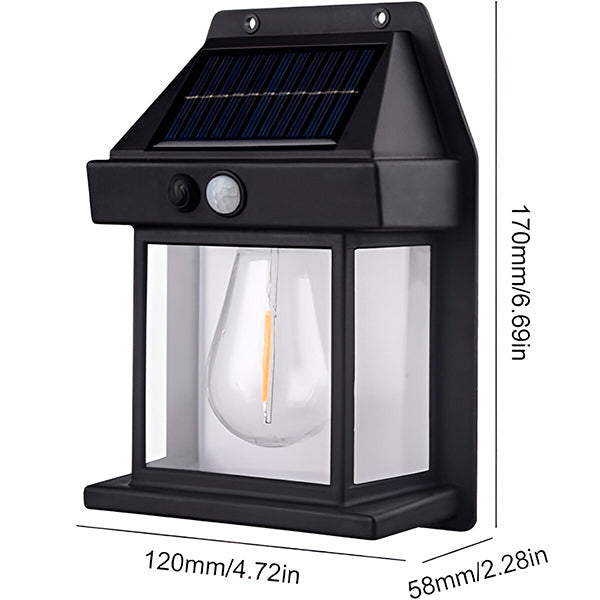 Utomhus Solenergi LED-lampor med Rörelsesensor