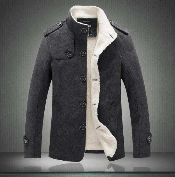 Klassisk Ull Trench Coat