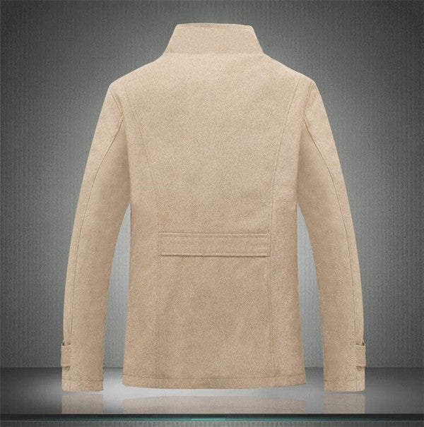 Klassisk Ull Trench Coat