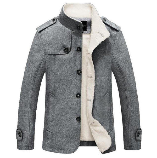 Klassisk Ull Trench Coat
