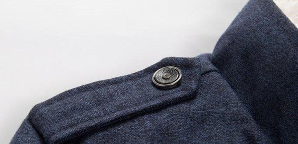 Klassisk Ull Trench Coat